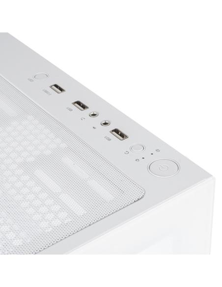 NOX Hummer NXHUMMERVSNWH carcasa de ordenador Midi Tower Blanco