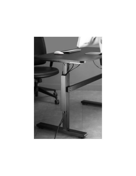 Equip 650865 organizador de cables Escritorio Bandeja de cables Negro