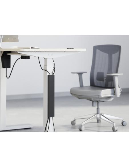 Equip 650865 organizador de cables Escritorio Bandeja de cables Negro