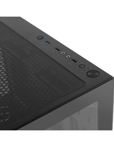 NOX Hummer NXHUMMERVSNBK carcasa de ordenador Midi Tower Negro