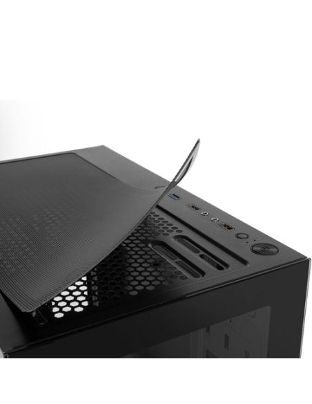 NOX Hummer NXHUMMERVSNBK carcasa de ordenador Midi Tower Negro