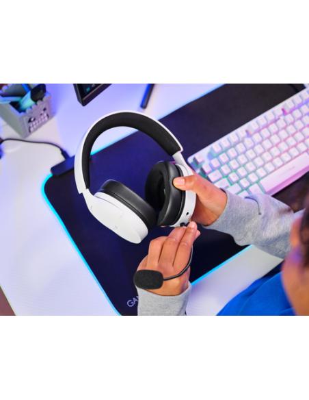 Trust GXT 489W FAYZO Auriculares Alámbrico Diadema Juego Negro, Blanco