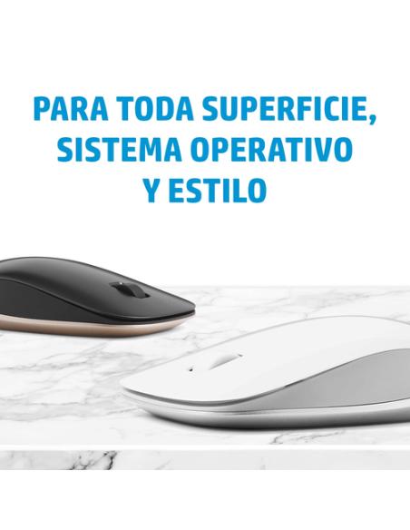 HP Ratón Bluetooth 410 de perfil bajo y plata