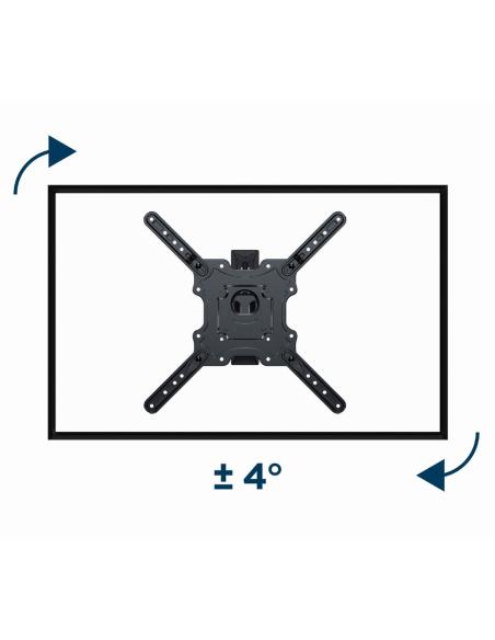 Gembird WM-55ST-01 soporte para TV 139,7 cm (55") Acero
