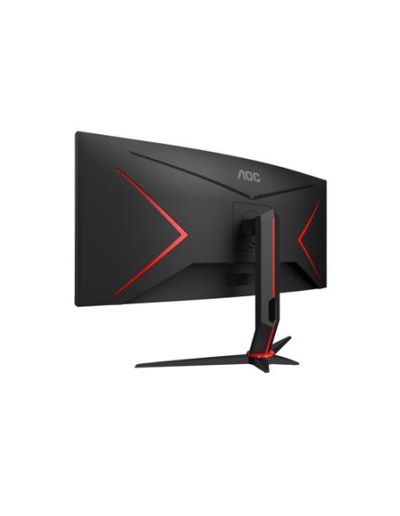 AOC G2 CU34G2XP pantalla para PC 86,4 cm (34") 3440 x 1440 Pixeles UltraWide Quad HD LED Negro, Rojo