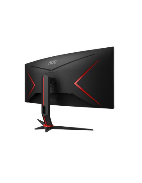 AOC G2 CU34G2XP pantalla para PC 86,4 cm (34") 3440 x 1440 Pixeles UltraWide Quad HD LED Negro, Rojo