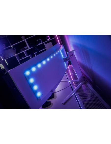 Philips Evnia 8000 49M2C8900/00 pantalla para PC 124,2 cm (48.9") 5120 x 1440 Pixeles Dual QHD QD-OLED Blanco