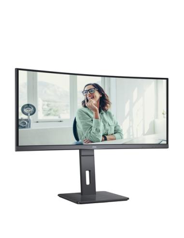 AOC CU34P3CV pantalla para PC 86,4 cm (34") 3440 x 1440 Pixeles UltraWide Quad HD LED Negro