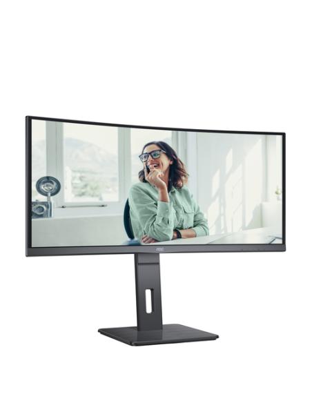 AOC CU34P3CV pantalla para PC 86,4 cm (34") 3440 x 1440 Pixeles UltraWide Quad HD LED Negro