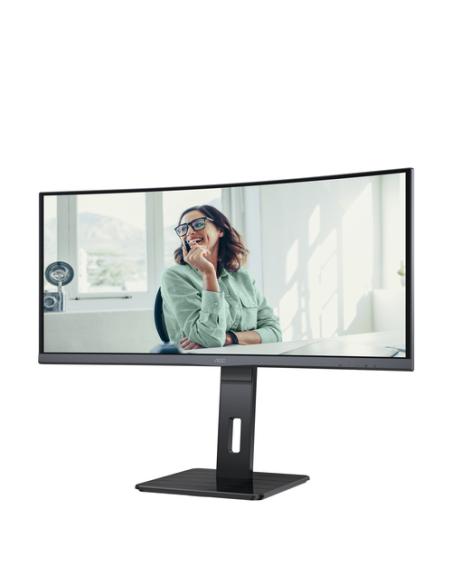 AOC CU34P3CV pantalla para PC 86,4 cm (34") 3440 x 1440 Pixeles UltraWide Quad HD LED Negro