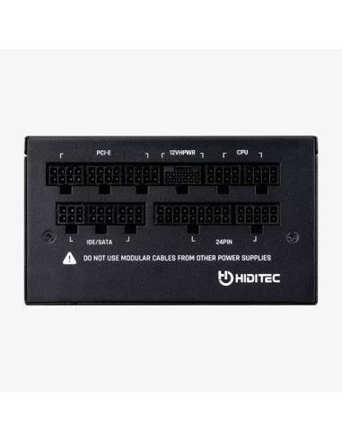 Hiditec GDX750 v2 unidad de fuente de alimentación 750 W 20+4 pin ATX ATX Negro