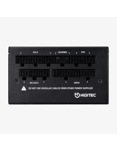 Hiditec GDX750 v2 unidad de fuente de alimentación 750 W 20+4 pin ATX ATX Negro