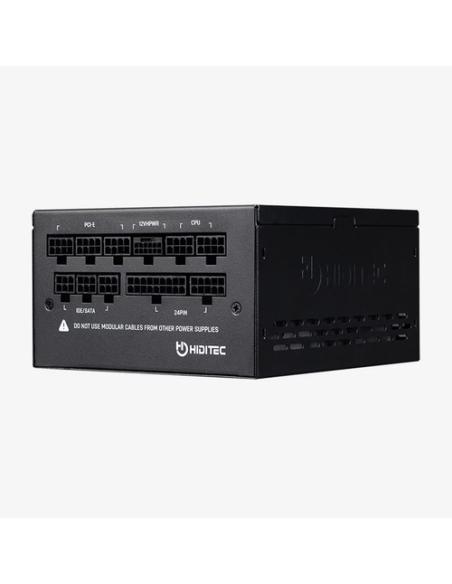 Hiditec GDX750 v2 unidad de fuente de alimentación 750 W 20+4 pin ATX ATX Negro