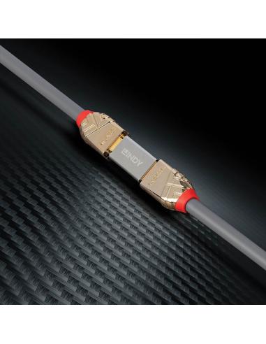 Lindy 41511 cambiador de género para cable HDMI 2.1 Plata