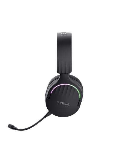 Trust GXT 491 Fayzo Auriculares Inalámbrico y alámbrico Diadema Juego USB Tipo C Bluetooth Negro