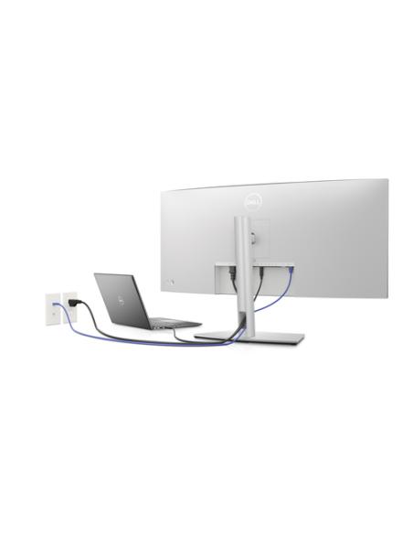 DELL UltraSharp U3423WE pantalla para PC 86,7 cm (34.1") 3440 x 1440 Pixeles UltraWide Quad HD LCD Plata