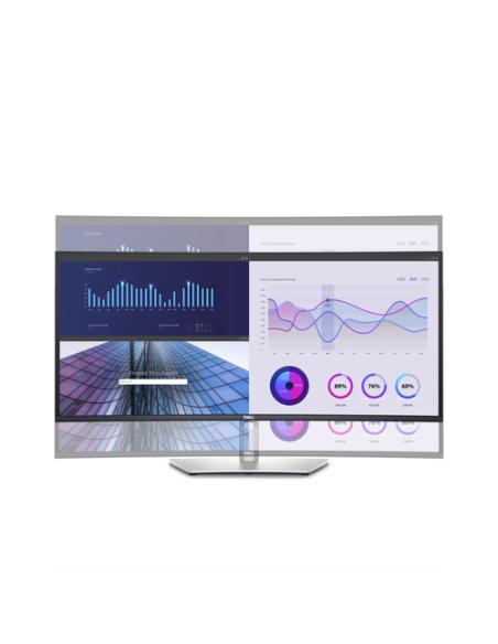 DELL UltraSharp U3423WE pantalla para PC 86,7 cm (34.1") 3440 x 1440 Pixeles UltraWide Quad HD LCD Plata