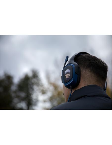 Konix KX JUJUTSU GAMING HEADSET Auriculares Alámbrico Diadema Juego Negro, Azul