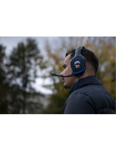 Konix KX JUJUTSU GAMING HEADSET Auriculares Alámbrico Diadema Juego Negro, Azul