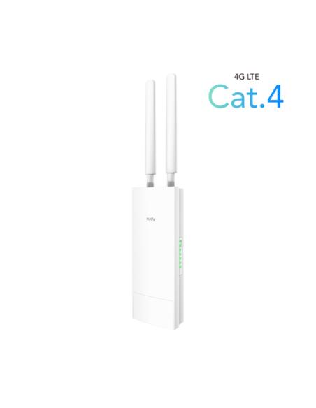Cudy LT400 router inalámbrico Ethernet rápido Banda única (2,4 GHz) 4G Blanco