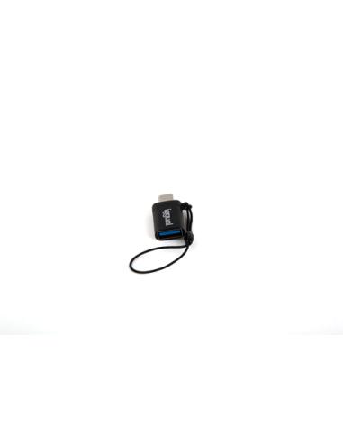 iggual Adaptador USB OTG tipo C a USB-A 3.1 negro