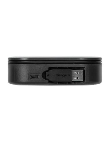 Targus DOCK116GLZ base para portátil y replicador de puertos Alámbrico USB 3.2 Gen 2 (3.1 Gen 2) Type-C Negro