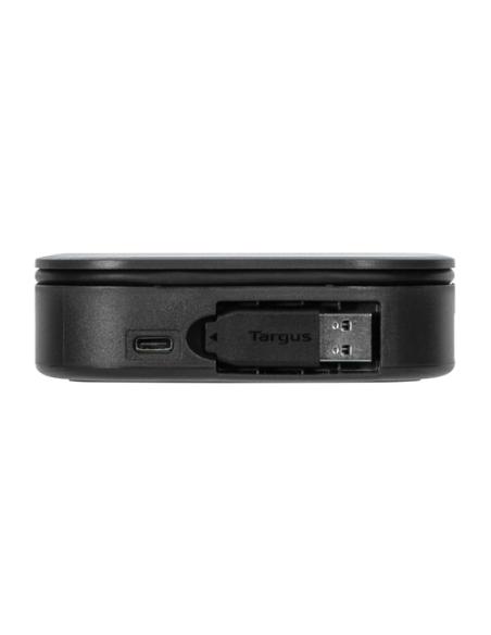 Targus DOCK116GLZ base para portátil y replicador de puertos Alámbrico USB 3.2 Gen 2 (3.1 Gen 2) Type-C Negro