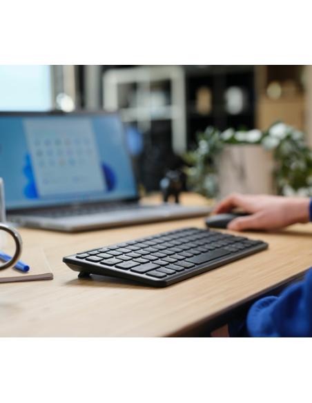 Trust Lyra teclado Oficina USB + RF Wireless + Bluetooth QWERTY Español Negro