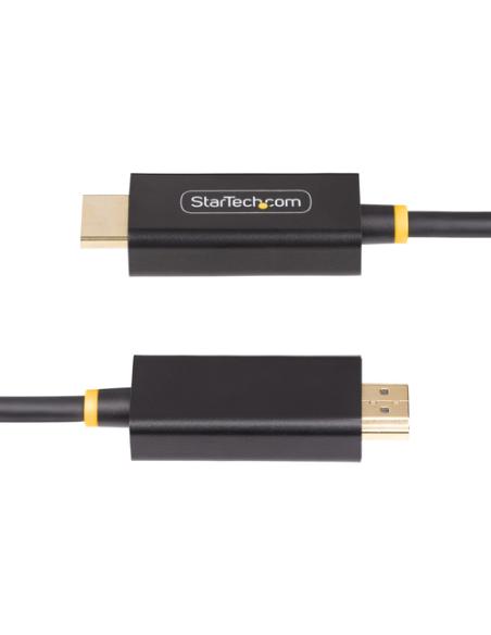 StarTech.com Cable Adaptador DisplayPort a HDMI de 1m - 4K 60Hz con HDR - Cable DP a HDMI 2.0b - Conversor Activo de Vídeo - Con