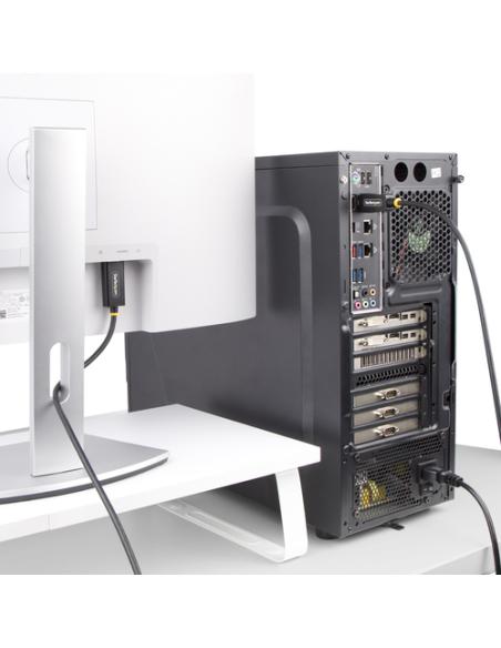 StarTech.com Cable Adaptador DisplayPort a HDMI de 2m - 4K 60Hz con HDR - Cable DP a HDMI 2.0b - Conversor Activo de Vídeo - Con