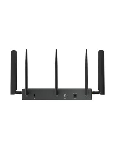 TP-Link Omada ER706W-4G router inalámbrico Gigabit Ethernet Doble banda (2,4 GHz / 5 GHz) Negro