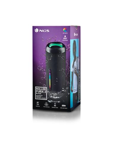 NGS ROLLER FURIA 2 Altavoz portátil estéreo Negro 15 W