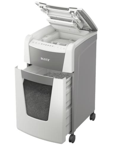 Leitz 80150000 triturador de papel Corte cruzado 55 dB 22 cm Gris, Blanco
