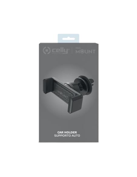 Celly MOUNTVENTBK soporte Soporte pasivo Teléfono móvil/smartphone Negro