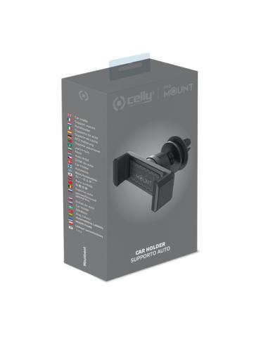 Celly MOUNTVENTBK soporte Soporte pasivo Teléfono móvil/smartphone Negro