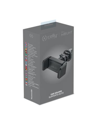 Celly MOUNTVENT360BK soporte Soporte activo para teléfono móvil Teléfono móvil/smartphone Negro