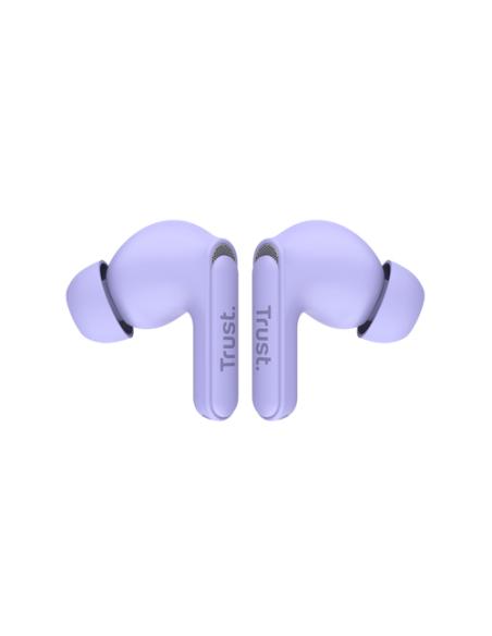 Trust Yavi Auriculares True Wireless Stereo (TWS) Dentro de oído Llamadas/Música USB Tipo C Bluetooth Púrpura