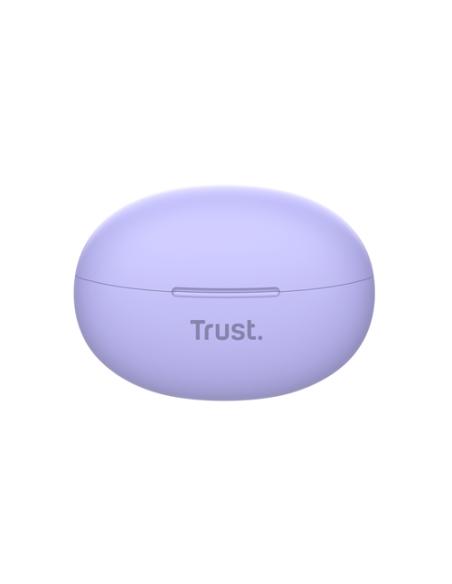 Trust Yavi Auriculares True Wireless Stereo (TWS) Dentro de oído Llamadas/Música USB Tipo C Bluetooth Púrpura