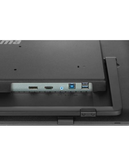 iiyama ProLite T2755MSC-B1 pantalla para PC 68,6 cm (27") 1920 x 1080 Pixeles Full HD LED Pantalla táctil Mesa Negro