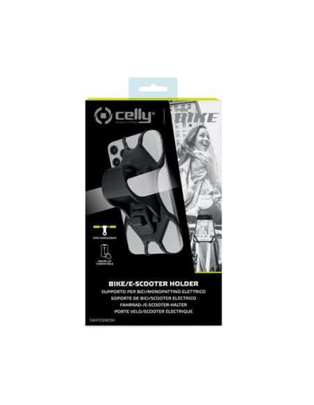 Celly Swipe Bike Soporte pasivo Teléfono móvil/smartphone Negro