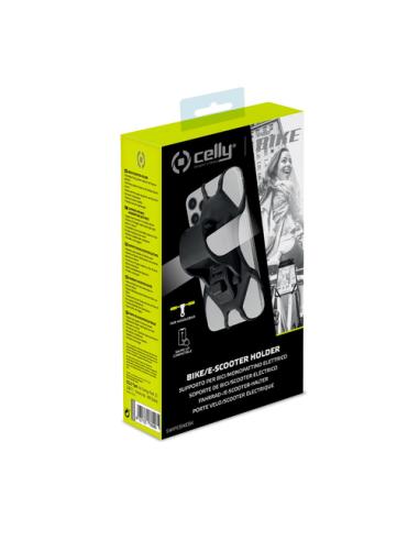 Celly Swipe Bike Soporte pasivo Teléfono móvil/smartphone Negro