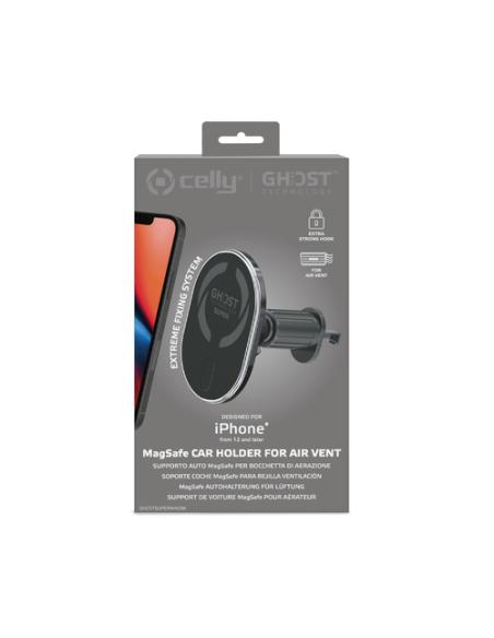 Celly GHOSTSUPERMAG Soporte pasivo Teléfono móvil/smartphone Negro
