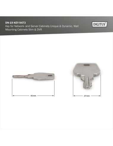 Digitus Llave para armarios murales de las series Unique y SOHO Pro