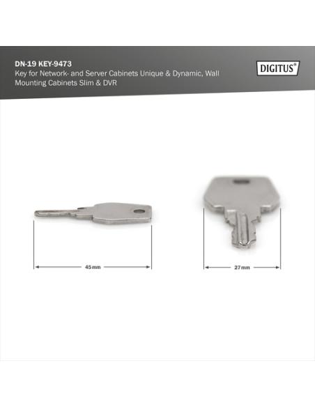 Digitus Llave para armarios murales de las series Unique y SOHO Pro