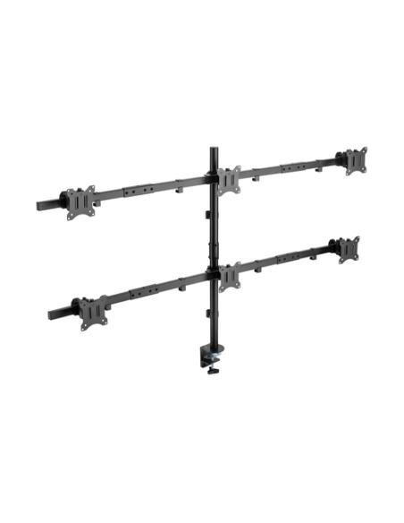 Equip Soporte articulado de sobremesa para 6 monitores de 17"-32
