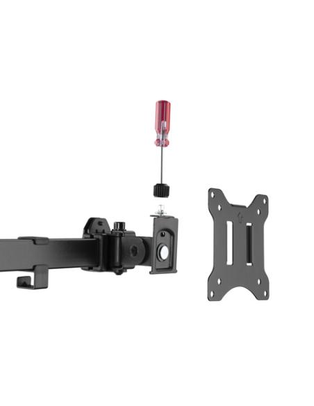 Equip Soporte articulado de sobremesa para 6 monitores de 17"-32