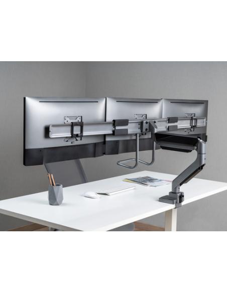 Equip Soporte de sobremesa para monitor triple de 17"-27