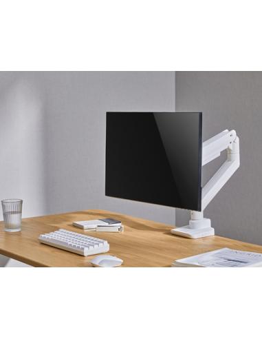 Equip Soporte de escritorio para monitor de 17«-49», blanco