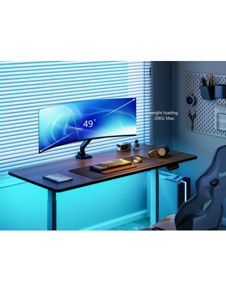 Equip Soporte de escritorio para monitor de 17«-49», negro