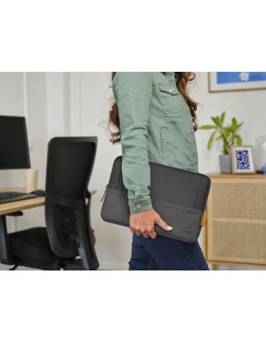 Trust Lisboa 33,8 cm (13.3") Funda Negro, Gris